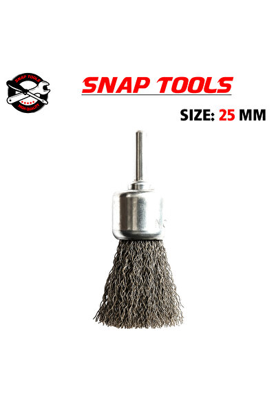 SNAP TOOLS فرشاة دريل ستانلس ستيل 25MM