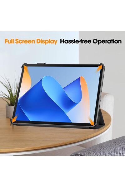 URBBKING Slim Hard Back Case for Huawei MatePad SE 11-inch, Auto Wake/Sleep, Black