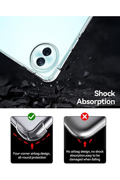 Other T Terseli Transparent TPU Shockproof Scratch-resistant Case for Honor Pad 10 12.1"