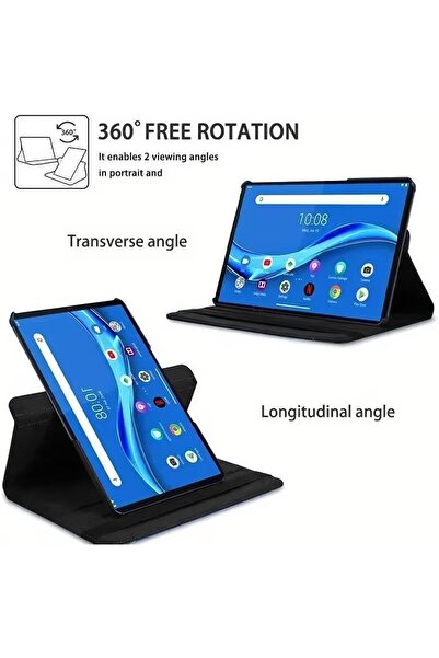 007 Lokoni case compatible with Huawei MatePad 11.5s (11.5" 2024) — multifunctional rotating leather c