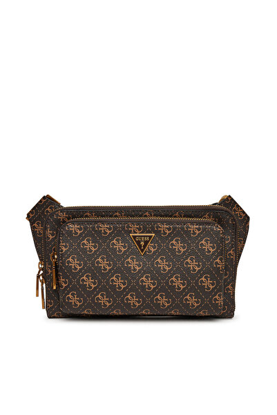Guess Ανδρική Καφέ Τσάντα Μέσης HMMILOP5214
