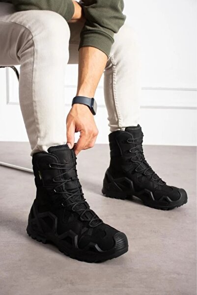 DeGi Kids Genuine Leather Waterproof Lightweight Comfortable Stylish Men's & Women's Tactical Boots