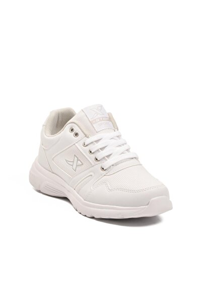 WALKWAY White-White Unisex Seasonal Sports Shoes