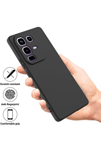 erorex Case Compatible With Infinix Note 50S 5G, Liquid Silicone Case With Microfiber Lining