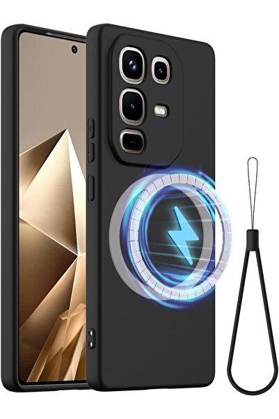 erorex Magnetic Case Compatible With Infinix Note 50 Pro 4G Cover With Wrist Band