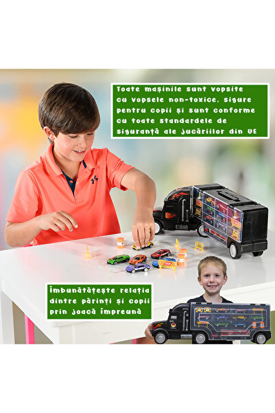 Pitikot Pitikot® Toy Transport Trailer Truck Set