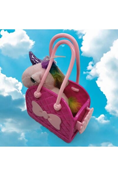 Vision XXI Unicorn de Plus cu Gentuta, Roz, 18x11 cm