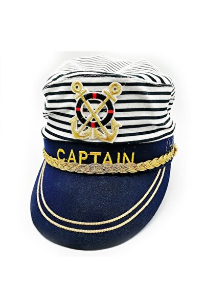 Vision Pălărie Căpitan, Vision, mărime universală, dungi albastre/albe