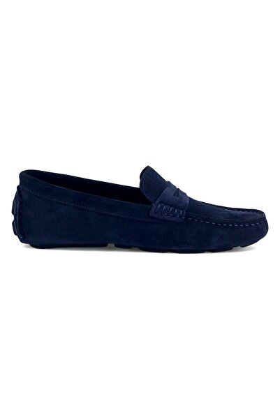 Fosco 8720 25YA Ανδρικά παπούτσια casual Navy Blue Suede