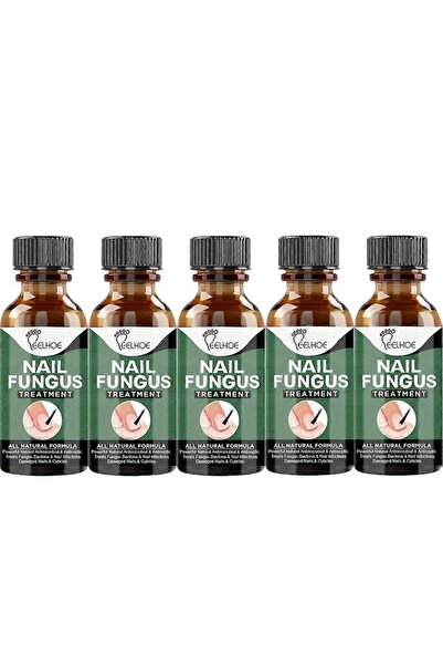 EELHOE Liquid treatment for nail fungus, 50ml, set of 5 pieces, nail repair a...