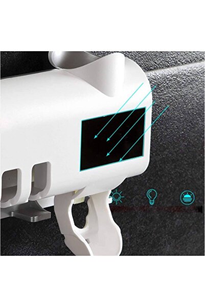 Sultan ZUBI HOME hairbrush holder, UV sterilization and dispenser