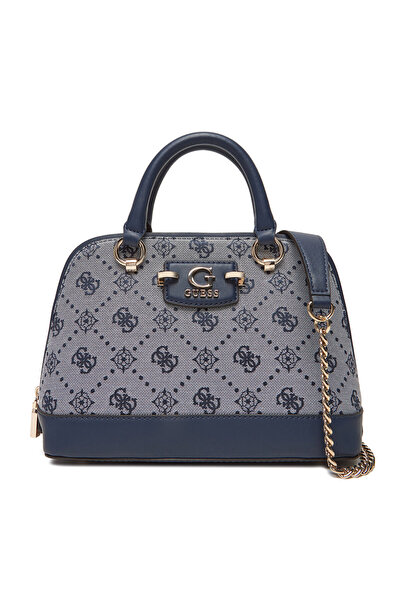 Guess Γυναικεία Τσάντα Χειρός σε Σκούρο Μπλε HWJP9654050