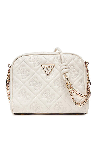 Guess Γυναικεία Τσάντα Χειρός Λευκή HWQL9658140