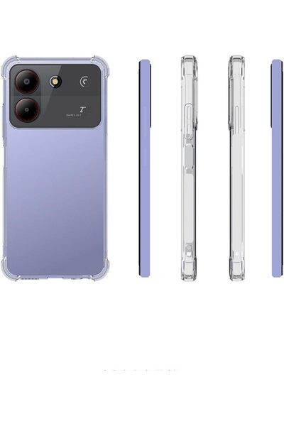 erorex For Zte Blade A54 4G Case With Screen Protector 2 Pieces Slim Shock Absorption Tpu Soft Edge Bumper…