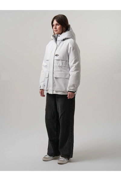 PIQUE Hooded Water Repellent Windproof Women's Coat Sofia