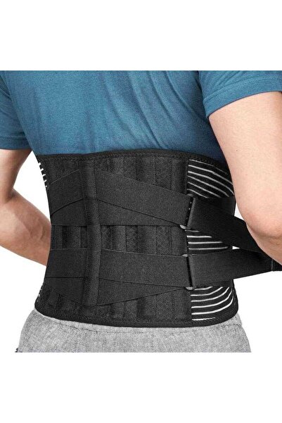 OEM Centura lombara Better Posture Pro, Marimea XXL, Talie 110-140 cm, Neagra,