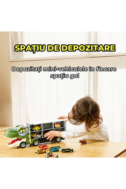 Pitikot Pitikot® Toy Transport Trailer Truck Set