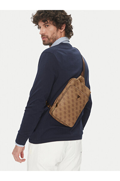 Guess Ανδρική Μπεζ Τσάντα HMMILOP5226