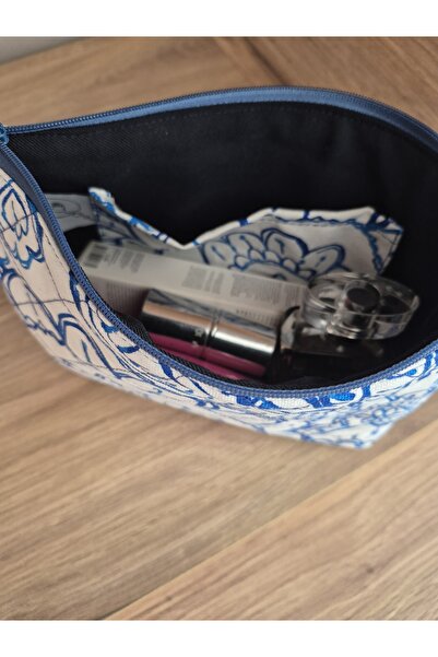 Handream Quilted Duck Fabric Alacati Pattern (Makeup Bag/Handbag/Bag-Suitcase Organizer)