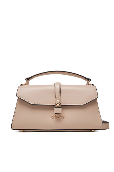 Guess Γυναικεία Τσάντα Χειρός Μπεζ HWVG9655200