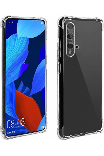 erorex غطاء حماية شفاف مناسب لهاتف هواوي نوفا 5T/هونر 20/هونر 20S، ناعم قصة ضيقة، مقاوم للصدمات، مقاس 6.26 بوصة