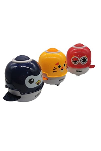 Vision XXI Set 3 pinguini de jucărie ca Angry Birds, amuzanți și alunecători,...
