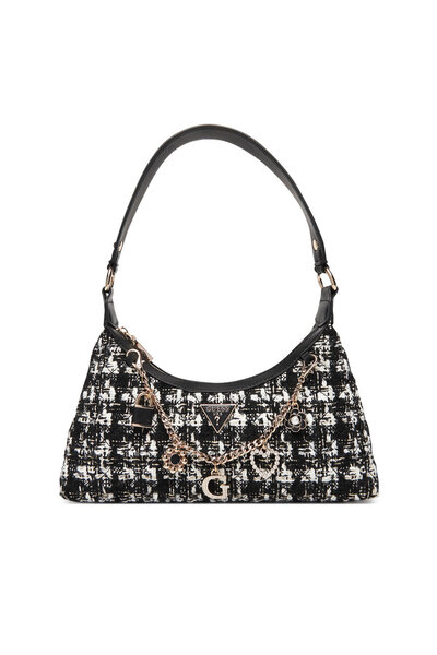 Guess Γυναικεία Τσάντα Χειρός Μαύρη HWTB8679180