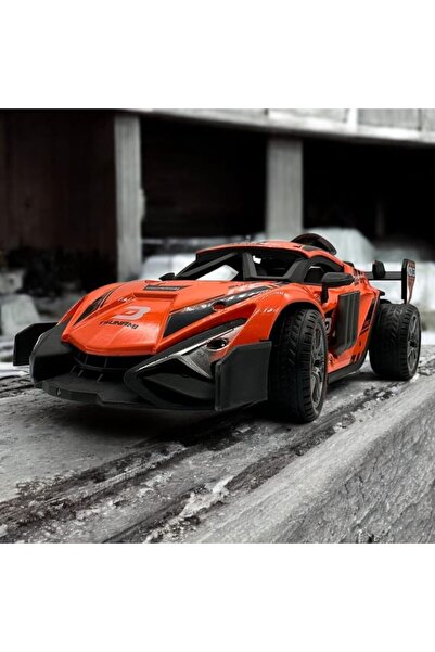 Vision XXI Metal Racing Car with Remote Control, Orange, Scale 1:16, VisionXXI