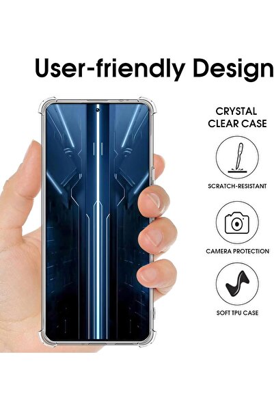 erorex Compatible With Infinix Gt 20 Pro Case Crystal Clear Anti-Scratch Shock Absorption For Infinix Gt…