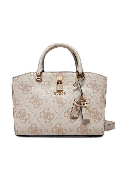 Guess Γυναικεία Τσάντα Χειρός Μπεζ HWOS9655060