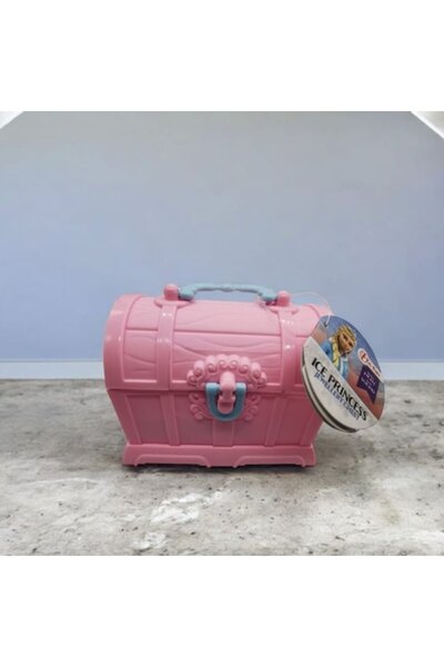 Vision XXI Cutie de bijuterii, Prințesa de gheață, 5 accesorii, 11x9x8 cm, roz,