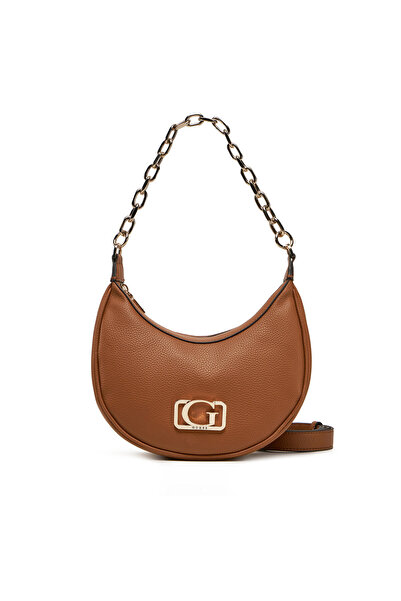 Guess Γυναικεία Τσάντα Χειρός Καφέ HWBG9642010