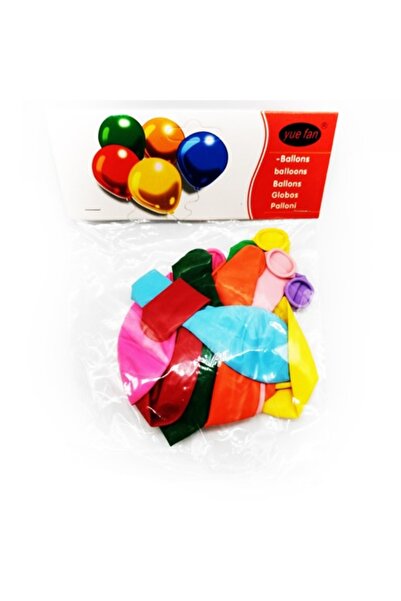 Vision Set 10 baloane clasice, multicolor