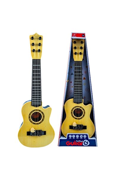 Vision XXI Chitară de jucărie Vision XXI, 55x18x6 cm, 6 corzi metalice