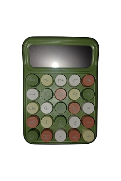 runzon Calculator de Birou 12 Cifre, Taste Mari, Operatii Simple, Vision XXI, Verde