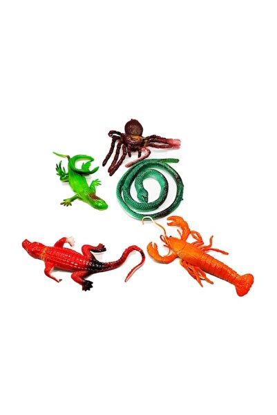Vision Set 5 animal figurines, Park Kids Animals, soft rubber, 15 cm, multicolor, XXI