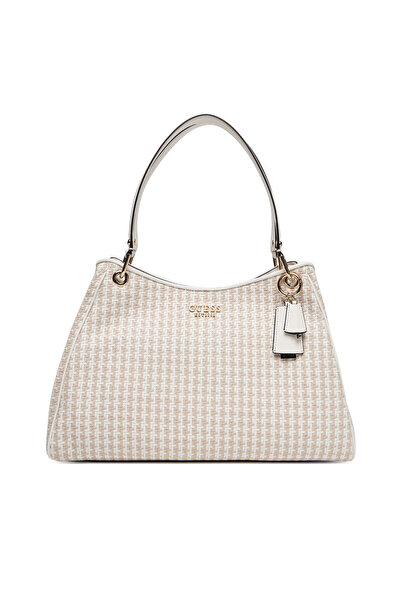 Guess Γυναικεία Τσάντα Χειρός Λευκή HWWG9631230