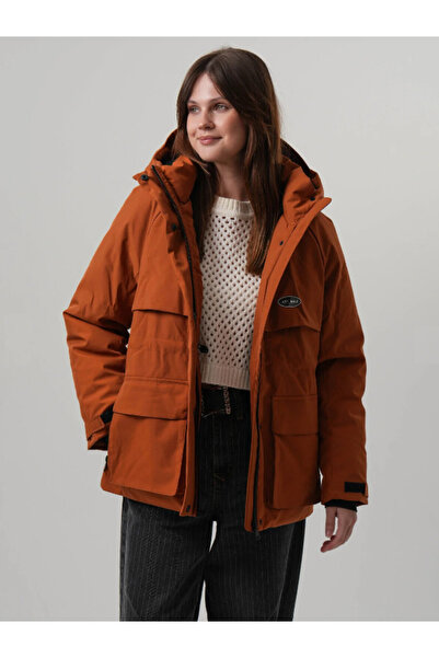 PIQUE Hooded Water Repellent Windproof Women's Coat Sofia