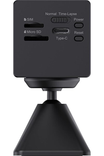 EZVIZ 4G LTE Indoor Surveillance Camera with SIM Card Slot, 2K Battery Camera Without WiFi, Person D