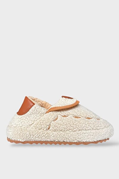 Liger Fluffy Does Not Make Noise Eva Sole Women's Slippers Cream