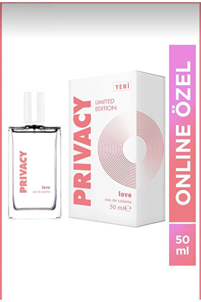 Privacy Love EDT Kadın Parfüm 50 ml – Kalıcı Ferah Çiçeksi Koku – Günlük Kullanım İçin İdeal