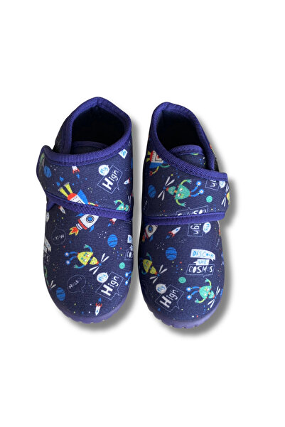 SOYLU Παντόφλες για αγόρια με μαλακό κέντημα Planet