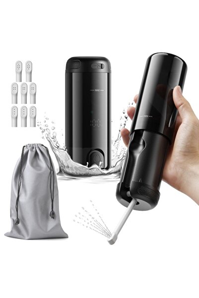 Tradeo بيديه سفر محمول، سعة 250 مل، فوهة طويلة، منظف بخاخ للنظافة الشخصية محم...