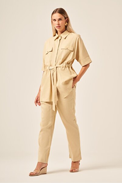 FTZ WOMEN Costum de in pentru femei Bej 31196