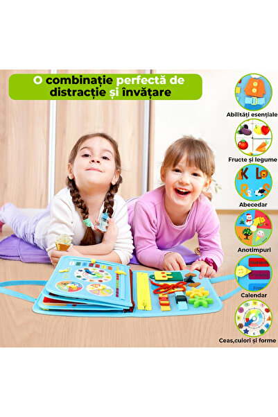 Pitikot Pitikot® interactive toy, educational, sensory, Busy Board, Montessori