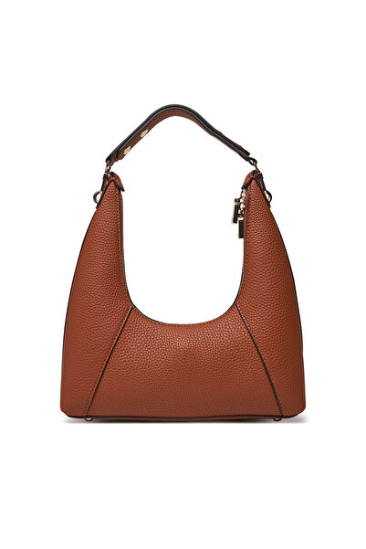 Guess Γυναικεία Τσάντα Χειρός Καφέ HWBG7334170