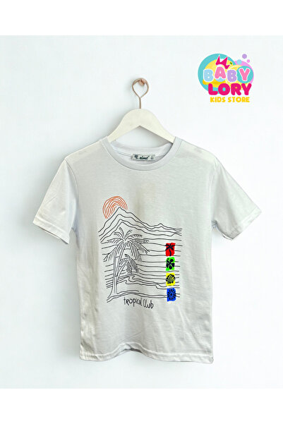 Manzaralı Erkek Çocuk T-Shirt