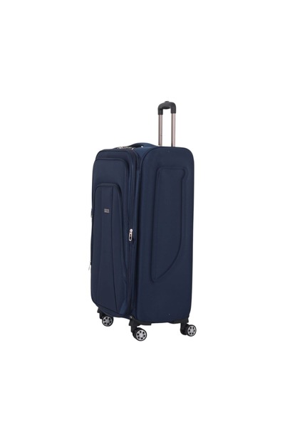 CAPATAN 3-piece canvas luggage set. The bags feature a practical design that's suitable for a variety of trips.