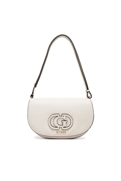 Guess Γυναικεία Τσάντα Χειρός Λευκή HWBG9536210