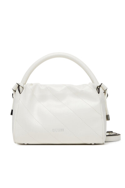 Guess Γυναικεία Τσάντα Χειρός Λευκή HWMY9659160